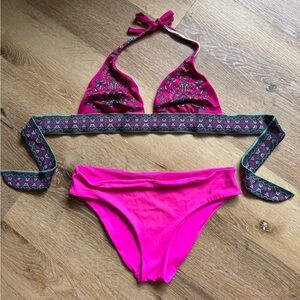 Victoria's Secret Pink and Blue Bikini